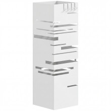 Paragüero Blanco 15.5 x 15.5 x 49 cm
