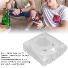 Dreamcast DC Ersatzgehäuse Transparent Weiß