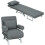 Homcom Sofá Cama Individual Gris 73 x 78 x 81 cm 1