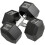 Homcom Juego de Mancuerna Negro 34.6 x 16.2 x 16.2 cm 1
