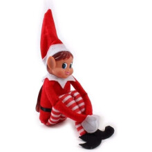 Plush Toy - ELVES BEHAVIN' BADLY - Mischievous Elf - White - Red - Child