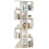 Homcom Estantería para Libro Blanco 80 x 24 x 200 cm 1