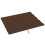 Outsunny Techo de Pérgola Marrón 286 x 245 x 16 cm 1