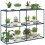 Outsunny Soporte para Planta Verde 143 x 48 x 100 cm 1