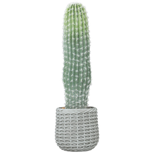 Homcom Cactus Artificial Verde 20 x 20 x 66 cm