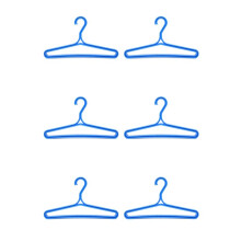 6X Appendiabiti per Muta da Immersione Appendiabiti Pieghevole per Muta Stagna Appendiabiti Pieghevole per Immersione Appendiabiti per Muta da Sub Blu