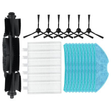 Compatible for Homerun 2000 / 3000 Replacement Main Side Brush HEPA Filter Mop Pad Spare Parts Accessories 23pcs