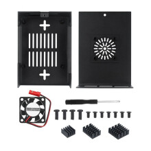 Voor OrangePi 4PRO Metalen Behuizing Ventilator Actieve Koeling voor OrangePi 4PRO Compatibele Uitbreidingskaart