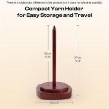 Wooden Yarn Spool Holder for Knitting and Crochet-an Easy-to-Install Yarn Winder with Storage,Yarn Organizer