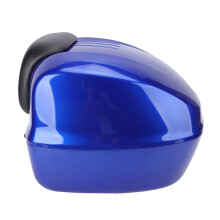 Motorrad Topcase blau ABS wasserdicht Code-Schloss