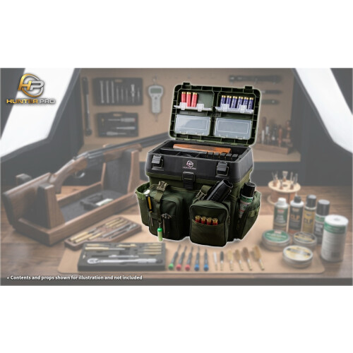 Hunter Pro Comprehensive Shooting Gear Station: Gun Case & Range Box 1