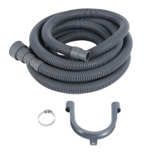 Drain Hose Extension Set Universal Washing Machine Hose 13Ft, Include Bracket Hose Connector and Drain Hoses Hose Clamps
