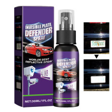 30ml Car License Plate Number Car Transparent Coating Spray Concealer