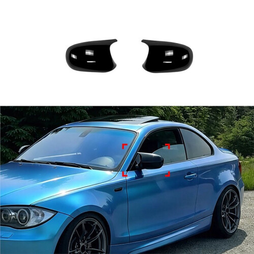 Rearview Side Mirror Cover Wing Cap Trim for  1 3 Series E87 E88 E81 E82 E90 E91 E92 E93 Exterior Accessories 1