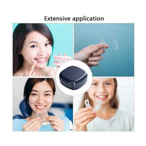 Denture Boxes with Strainer, Denture Case, Portable Denture Box, Denture Boxes