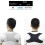 Posture Corrector Adjustable Belt, Brand Posture Belt, Back, Shoulder, and Lumbar Support, Black 4