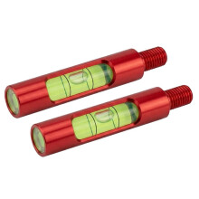 Berger Hole Bow Level (2-Pack), Screw-in Bow Leveling Tool for Sight, Rest & D-Loop Setup, Aluminum Archery Level