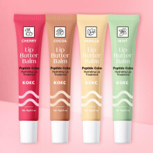 (Cocoa) KOEC Moisturizing Glossy Lip Balm Lip Gloss 15g Anti-Crack Nourishing Hydrating Lip Care, Hot Sale