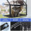 Window hammock for cats, secure mounting with suction cups, space-saving, suitable for large and small sizes 4
