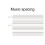 4X Five Lines Music Notes Notebook Music Tab Staff Stave Notebook 7