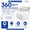 12x10FT 3 Pack Extra Large Plastic Dust Sheets for Decorating - 3.6M x 3M - Plastic Dust Sheets for Painting 6