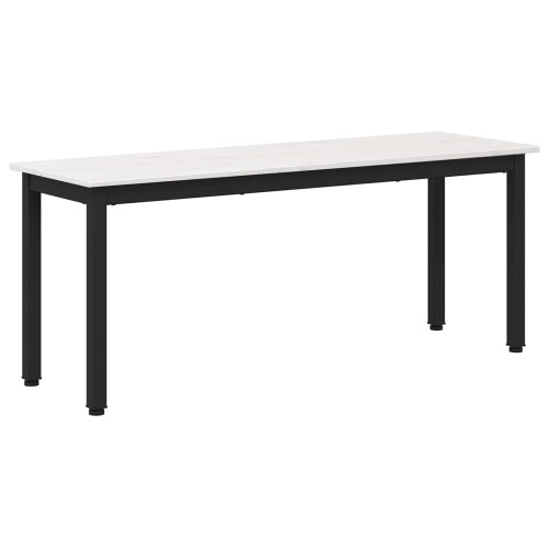 VidaXL vidaXL Bench White 110 x 35 x 45 cm Solid Pine Wood 1