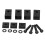 Jeep Wrangler Sitzverstellung Abstandshalter Set 12