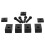 Jeep Wrangler Sitzverstellung Abstandshalter Set 13