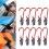 Winddichte Klammern mit rotem Karabinerverschluss (10er-Pack) 5