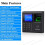 2X Biometric RFID Access Control System RFID Keypad USB Fingerprint System Electronic  Clock Attendance Machine 6