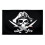 Halloween Jolly Roger Flagge 60x90cm schwarz 6