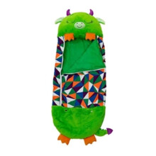 Children's Sleeping Bag - Happy Nappers - Cotton Duvet - 50x137cm - Green