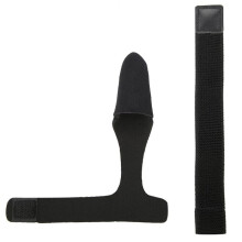 Stretchable neoprene protective cover for fishing rod, glove, cap, strap (black)