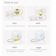 Cat and Dog Water Dispenser, Gravity Feeding Cat Water Fountain, Snail Shape, Automatic Cat Water Fountain (Green)
