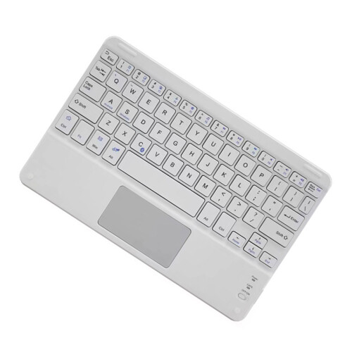 Wireless Touchpad Keyboard for Tablets White M 2
