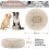 Dog Basket - MAGICFOX - Round Model - Large Size 80cm - Removable - Washable 2