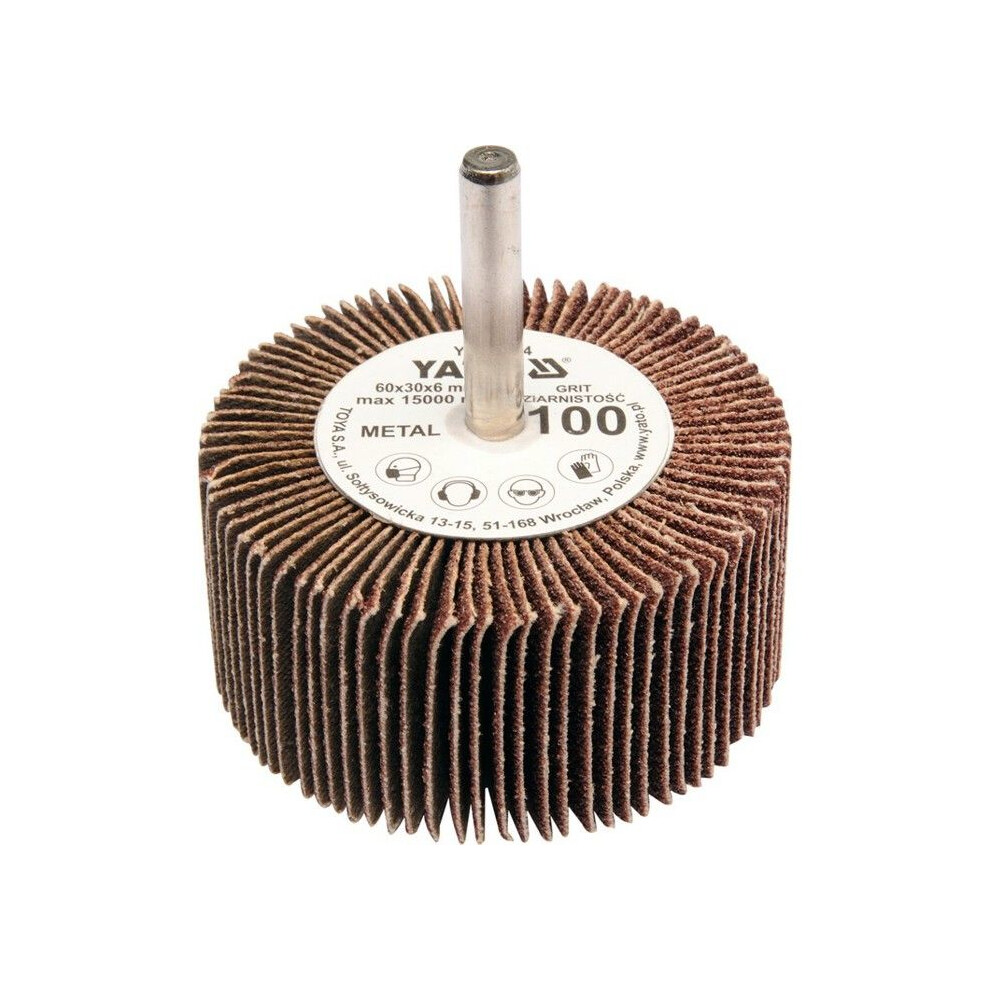 Für YATO YT-83362 Flap Grinding Wheel 60x30x6 P60 - Bild 5