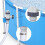 Pool Hose Adapter with Clamp Washer 2 Types Conversion Connector Replacement Pool Hose Adapter for  Threaded 4