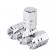 Set of 4 car wheel tire valve covers for Renault Koleos Twingo Scenic Megane Fluenec Latitude Clio 1 2 3 ~6732