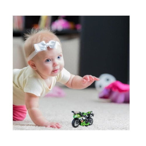Motorcycle Toy - Iron Riding Motorcycle - Simulation Model with Light and Sound 2