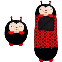 Sleeping Bag - ROCK - Happy Nappers - 137x50cm - Cotton - Red