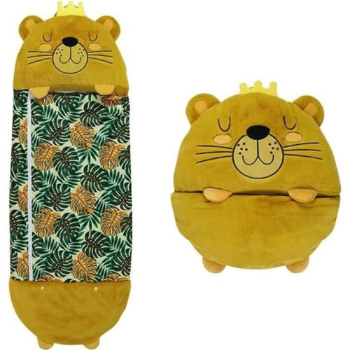 Children's Tiger Sleeping Bag - Cute and Cozy - Rabbit Fur and Cotton - Rectangular