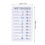 MY CHORES PVC Aufgabenplaner mit Slider 1