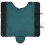 VidaXL vidaXL Horse Blanket Dark Green and Black 85 cm Polyester 5