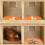 Chicken Nesting Mat - 8pcs - Silica Gel - Orange - 30cm x 30cm 4