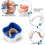 Denture storage box - Brand - Model - 2 cassettes and 2 cleaning brushes 2