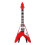 Lebensechtes E-Gitarrenmodell Mini 6