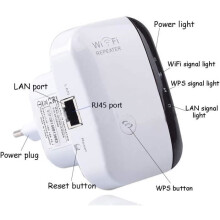 Wireless WiFi Repeater, WiFi Range Extender, 300 Mbps Amplifier, 2.4 GHz WiFiblast WiFi Boosters [493]