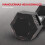 Homcom Juego de Mancuerna Negro 10.5 x 10.5 x 27.2 cm 3