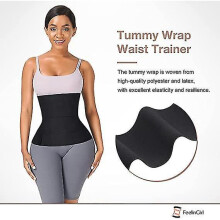 Waist Trainer for Women Sauna Trimmer Belt Tummy Wrap Plus Size